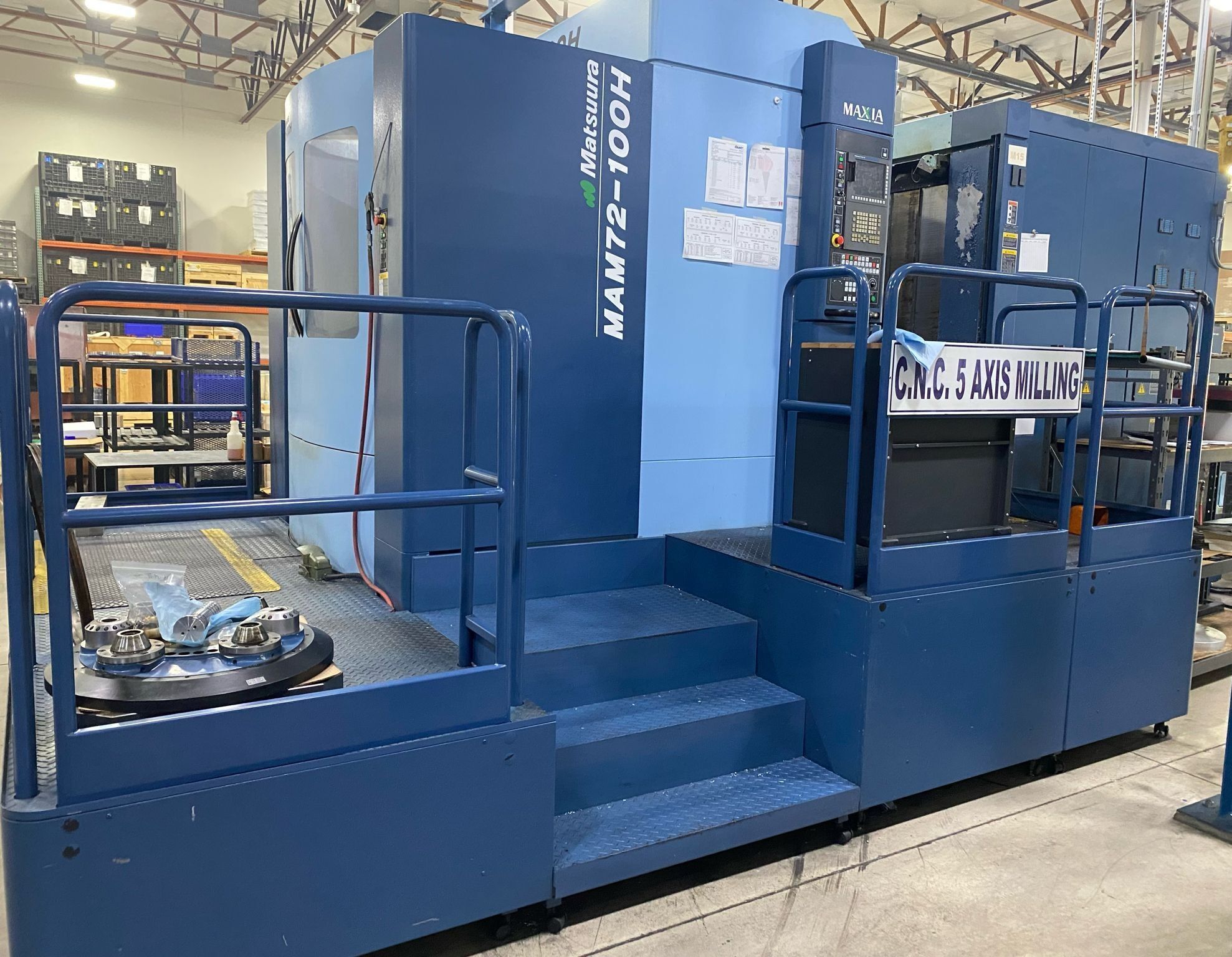 Matsuura MAM72-100H 5 Axis CNC Horizontal Machining Center - Mill 1