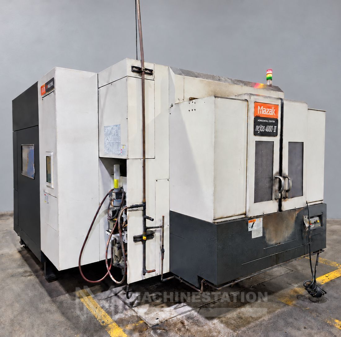 Mazak Nexus HCN-4000II CNC Horizontal Machining Center - 18,000 RPM Mill 0