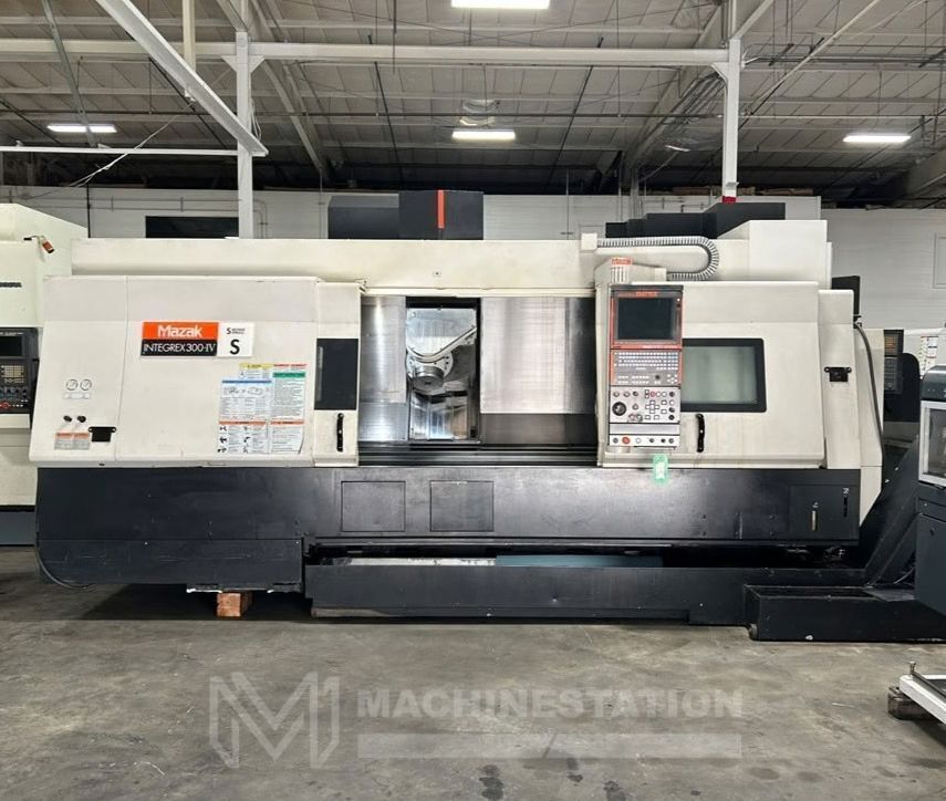 Mazak Integrex 300-IV S Multi Axis CNC Lathe - Sub Spindle, Y Axis, Milling Head, Long Bed 1
