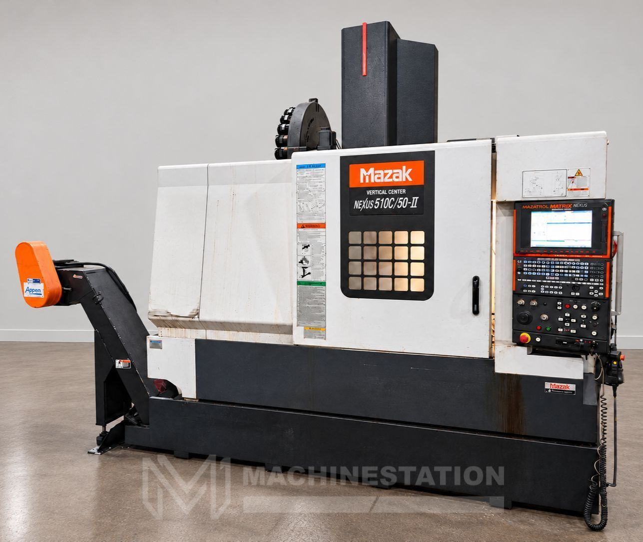 Mazak VNC 510C/50-II CNC Vertical Machining Center - 4th Axis Ready, 50 Taper Mill 0