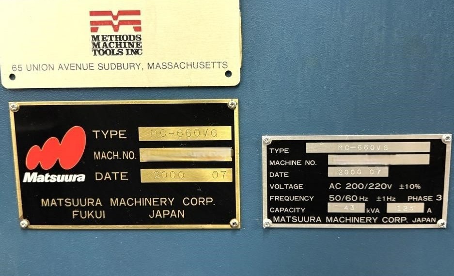 Matsuura MC 660VG (3)