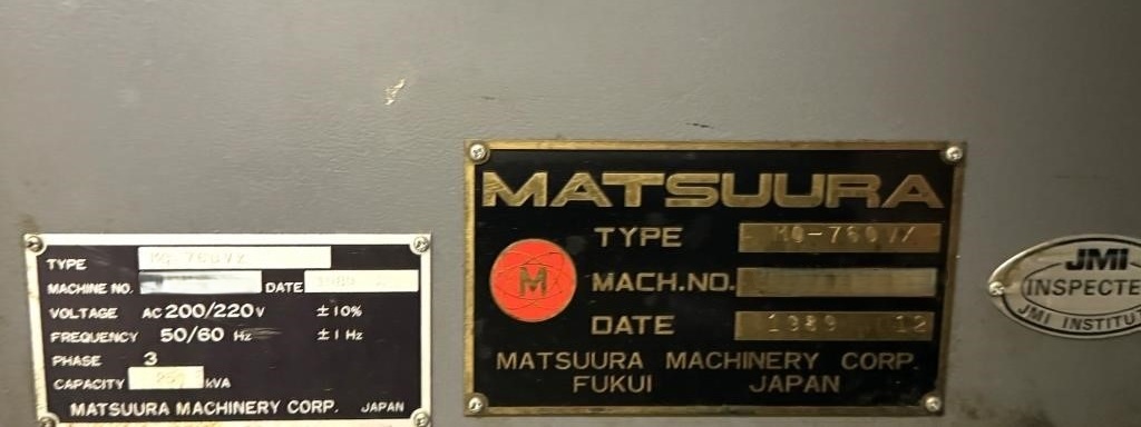 Matsuura MC 760VX (3)