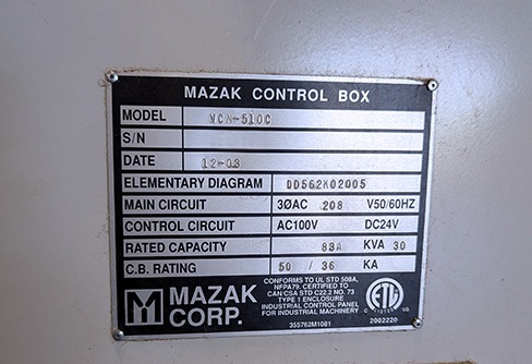 Mazak VCN 510C (3)