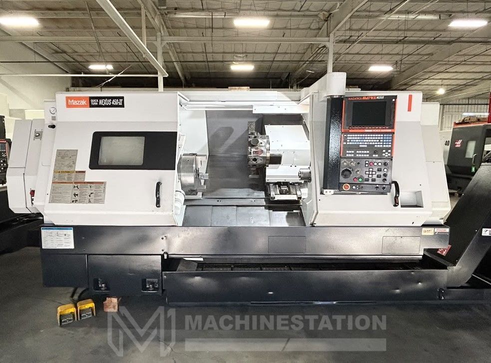 Mazak Quick Turn Nexus 450-II CNC Turning Center - 18" Chuck Lathe 0