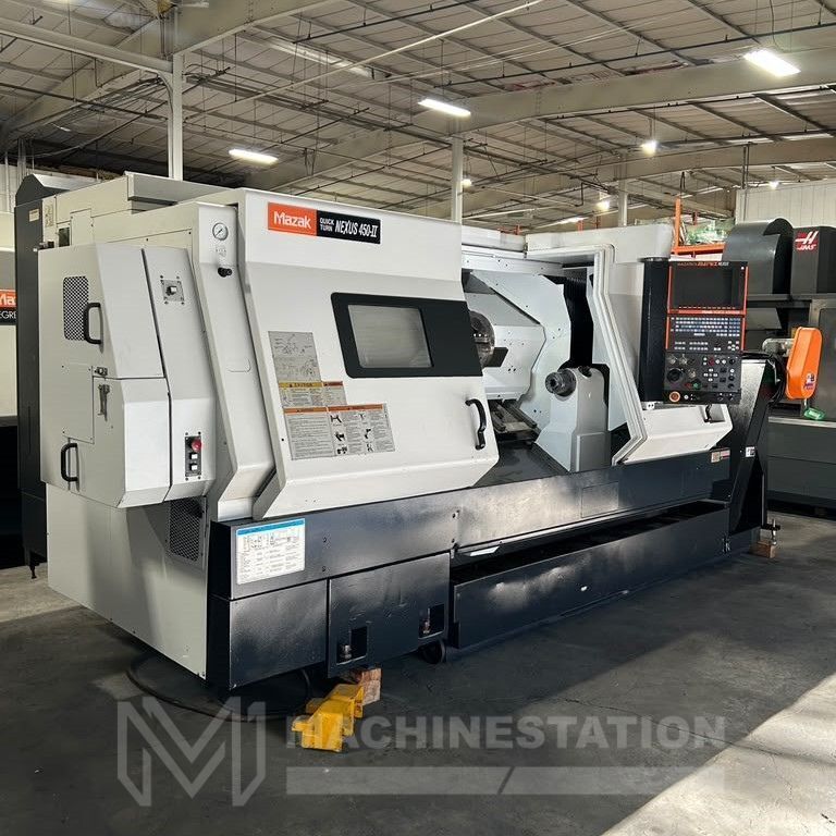 Mazak Quick Turn Nexus 450-II CNC Turning Center - 18" Chuck Lathe 2