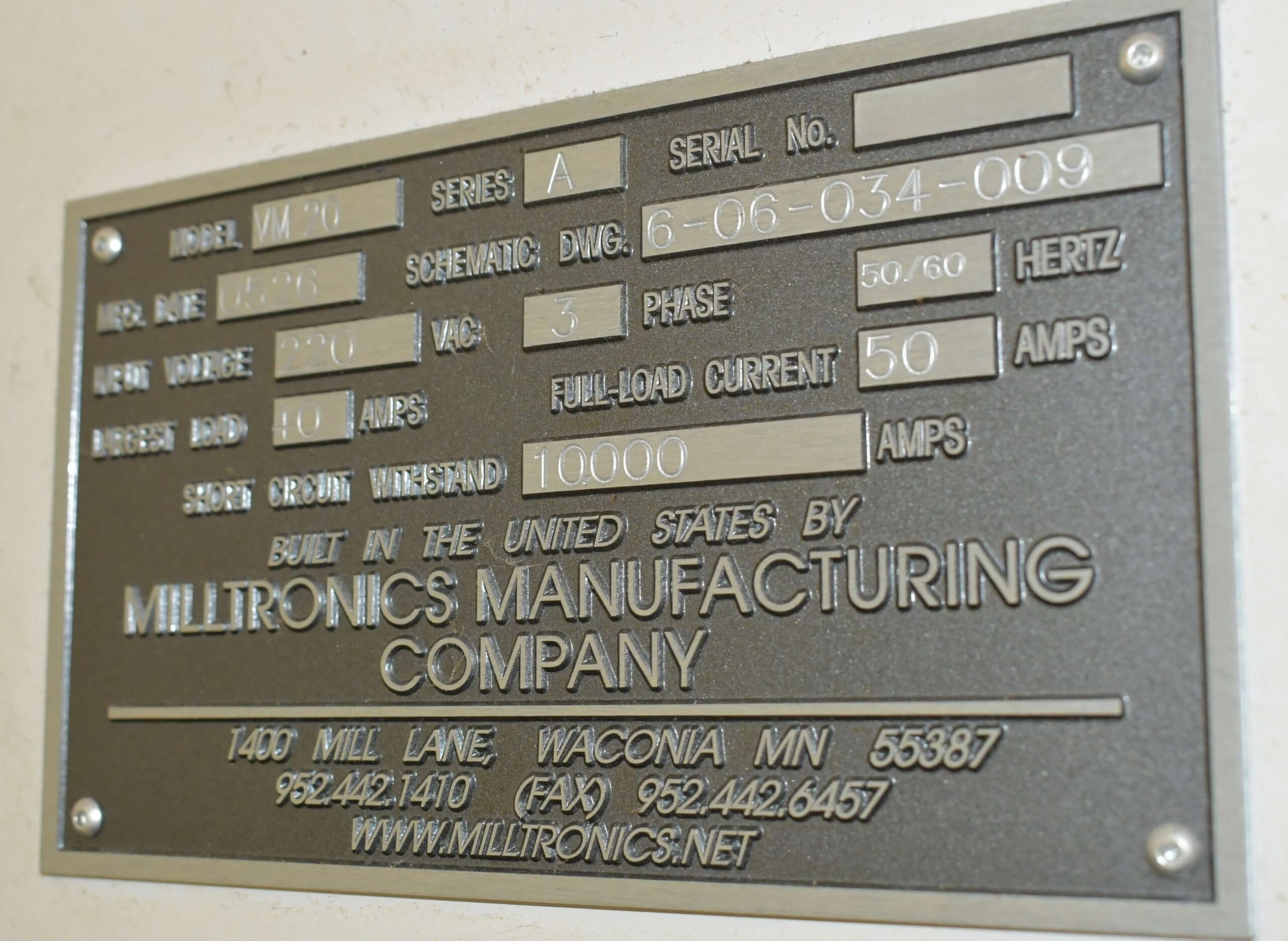 Milltronics VM20 (3)