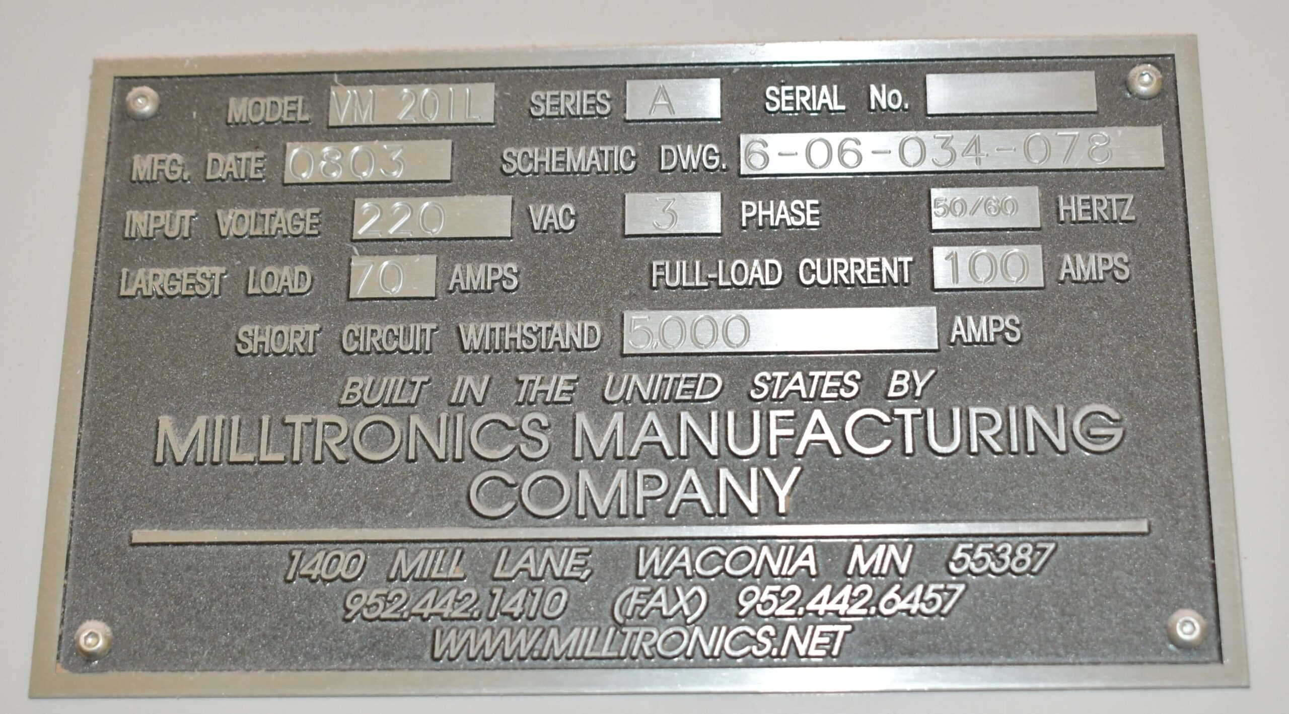 Milltronics VM20IL (3)
