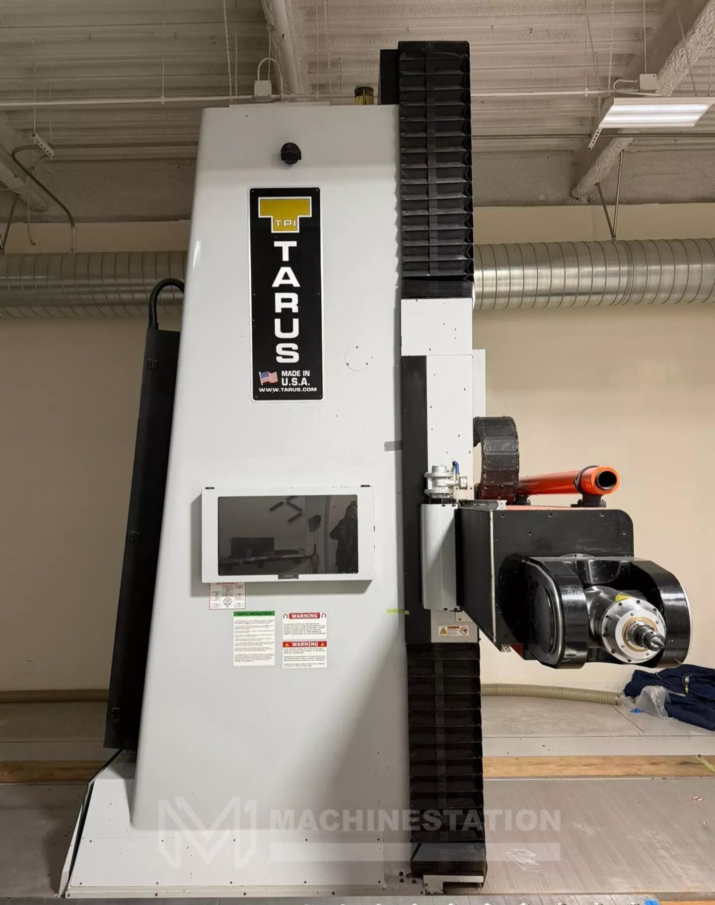 Tarus TPTSCHSM2475 5-Axis High-Speed Single Column Post CNC Mill - Clay Mill 4