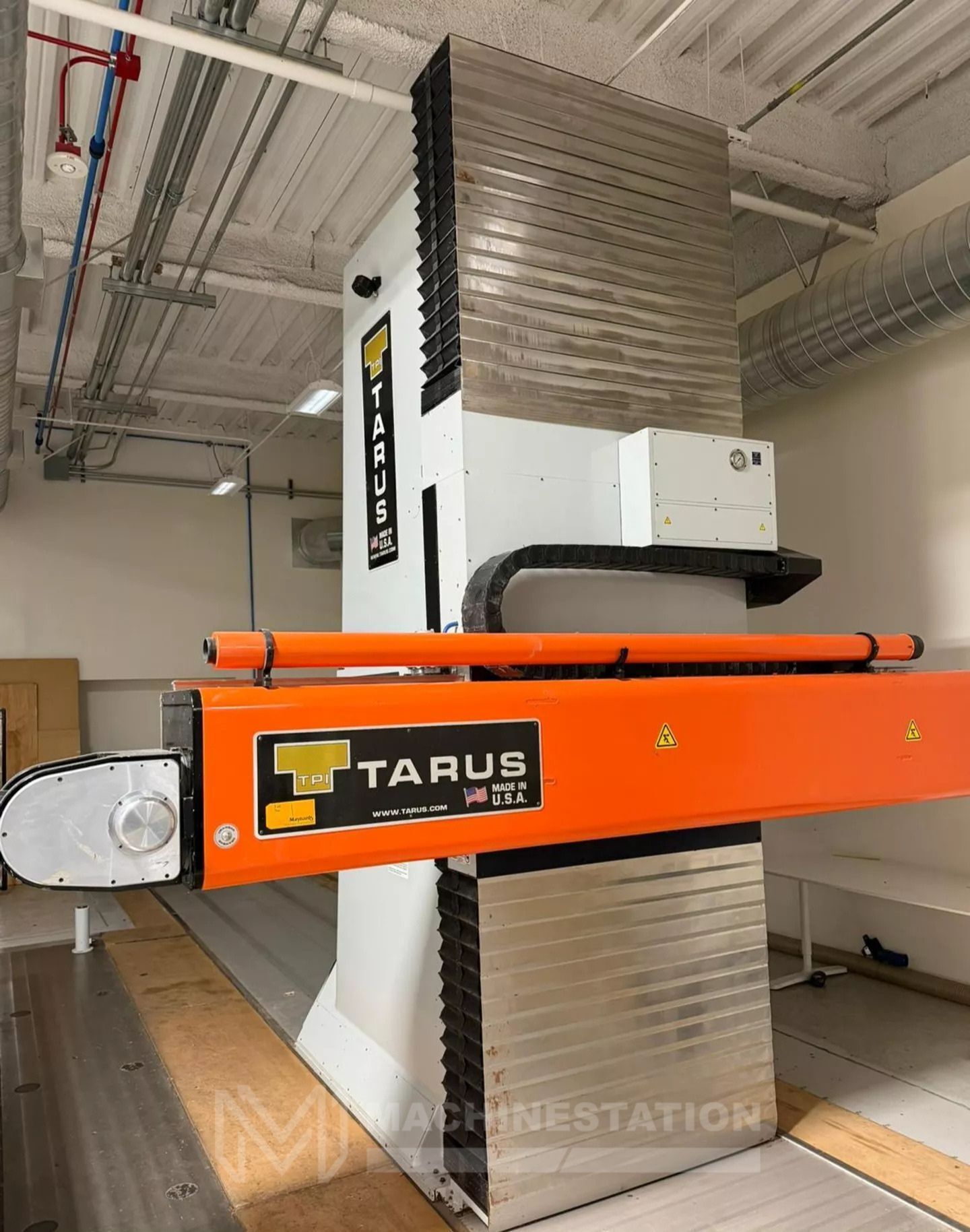 Tarus TPTSCHSM2475 5-Axis High-Speed Single Column Post CNC Mill - Clay Mill 5