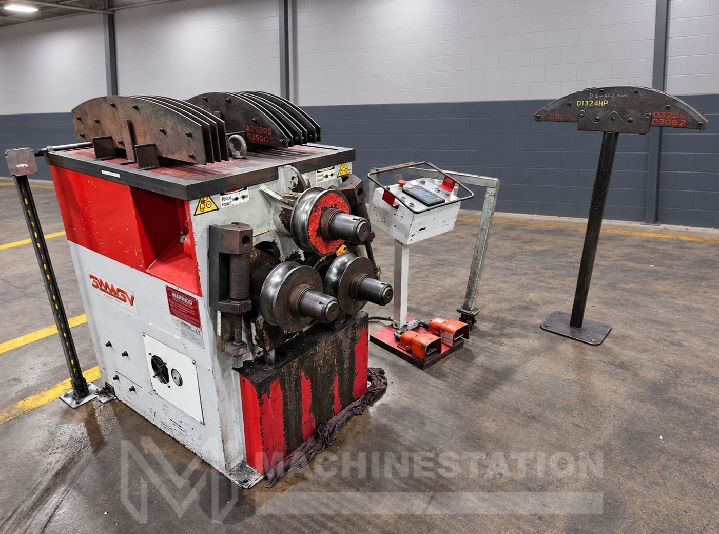 Simasv CH 3380 Hydraulic Angle Bending Roll 0