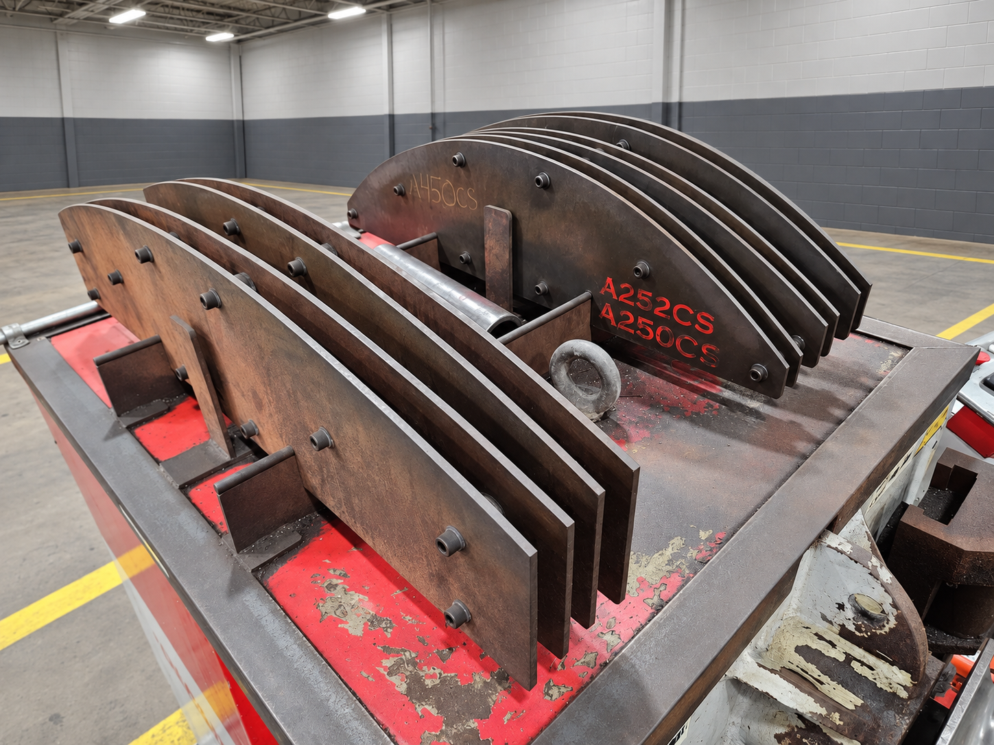 Simasv CH 3380 Hydraulic Angle Bending Roll 7