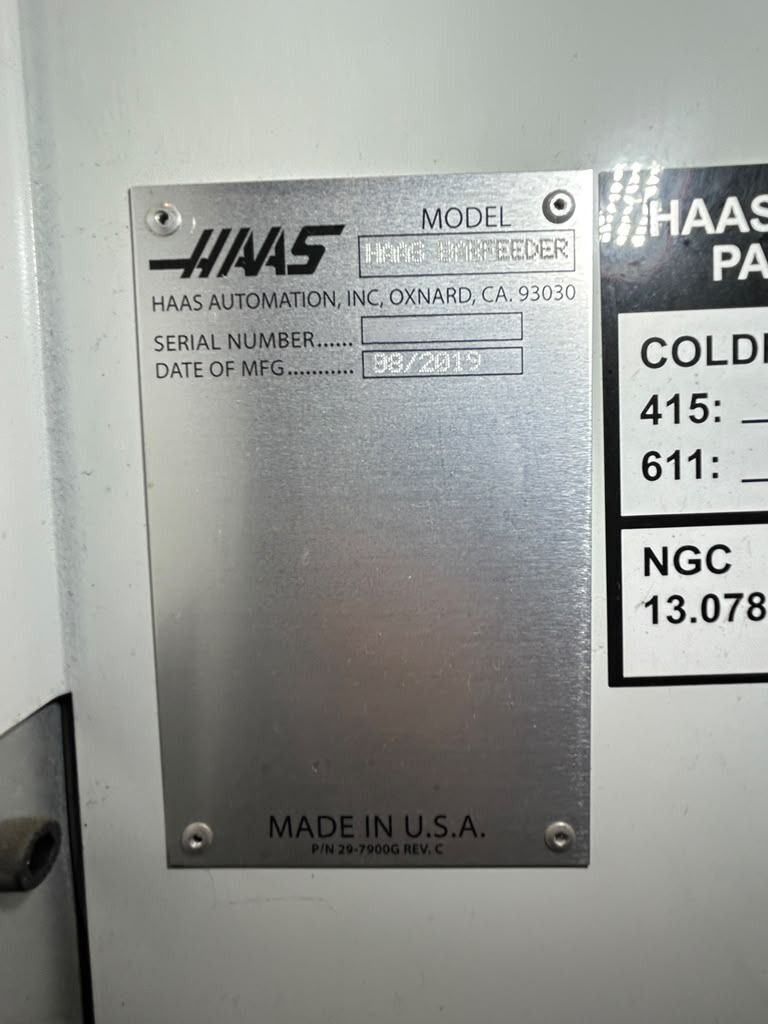 Haas ST-30Y CNC Turning Center - 2019 Bar Feeder, 10" Chuck, Tailstock Lathe 15