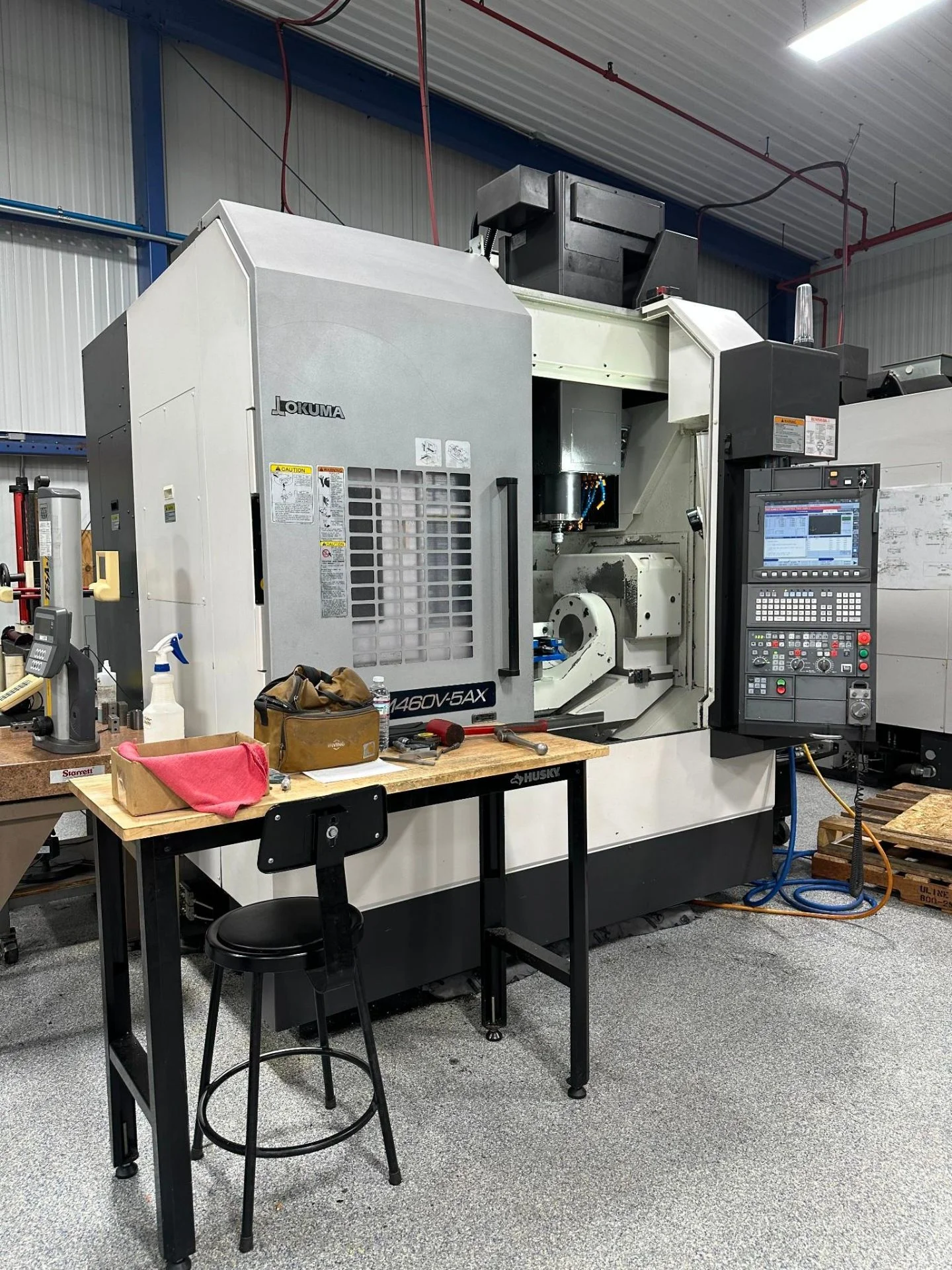 Mkiiiiiとなっております Used Okuma Genos M460V-5AX CNC Vertical Machining Center – 2018