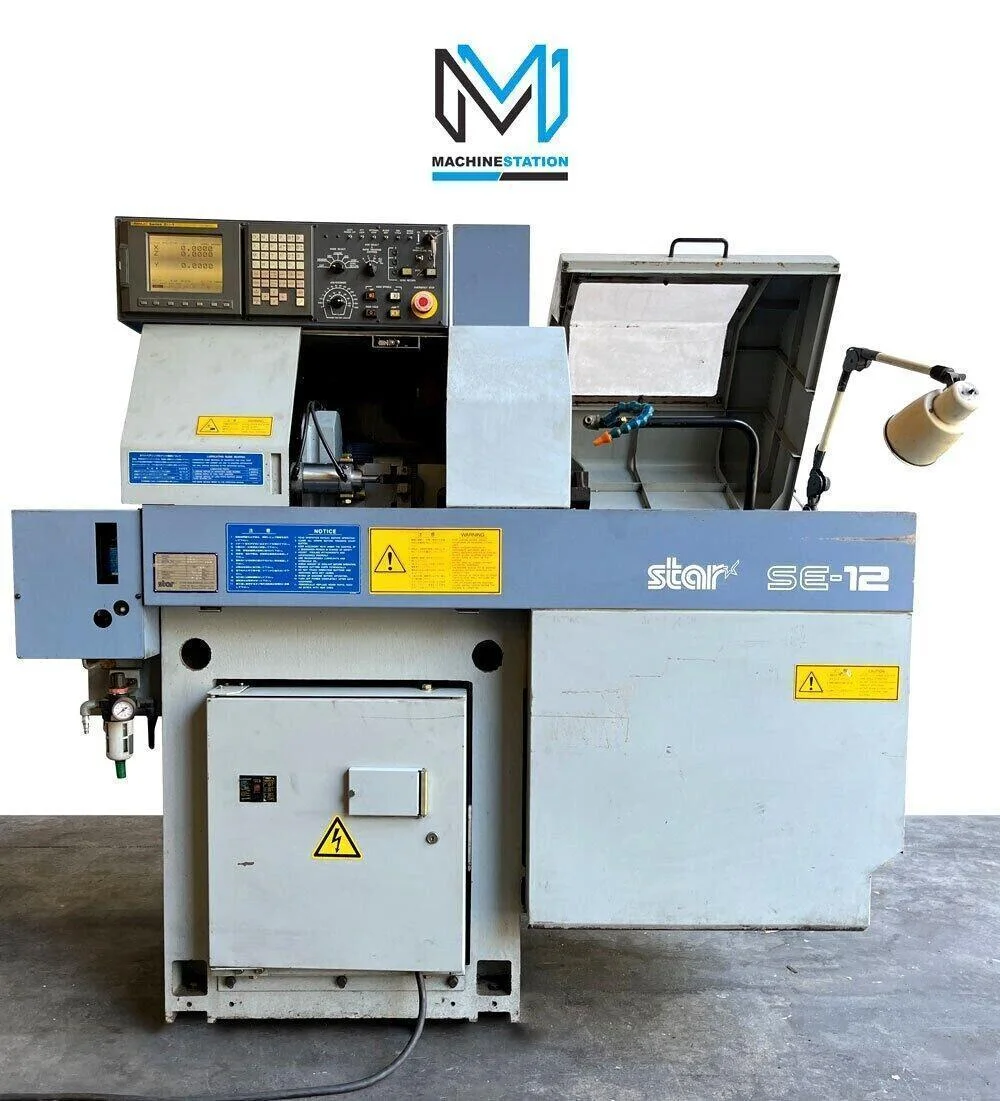 Star SE-12 CNC Swiss Screw Turning Lathe 0