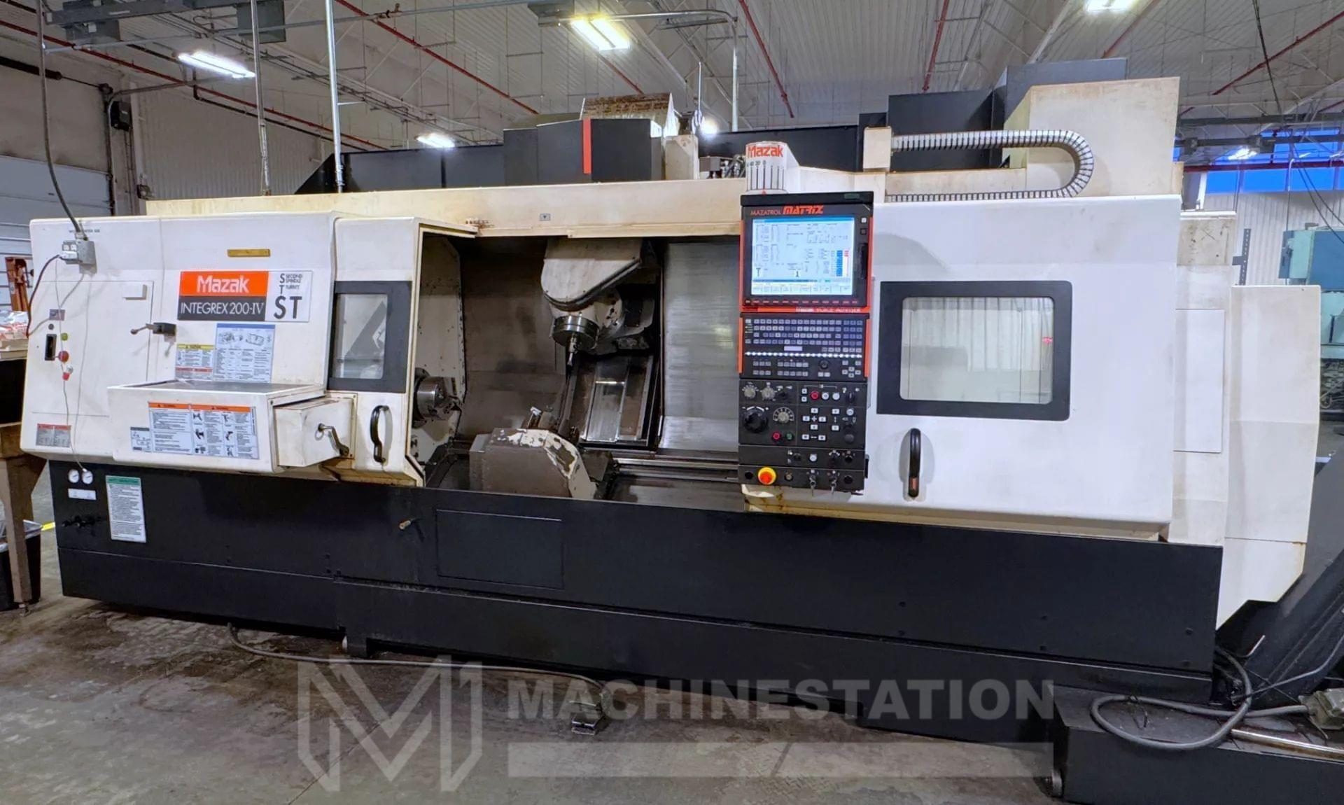 Mazak Integrex 200 IV ST Multi Axis CNC Lathe - Sub Spindle, Y Axis, Lower Turret 1